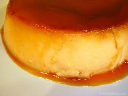 Flan casero de huevo