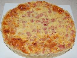 Quiche de jamon y queso