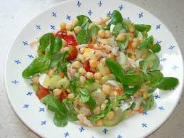 Ensalada de garbanzos