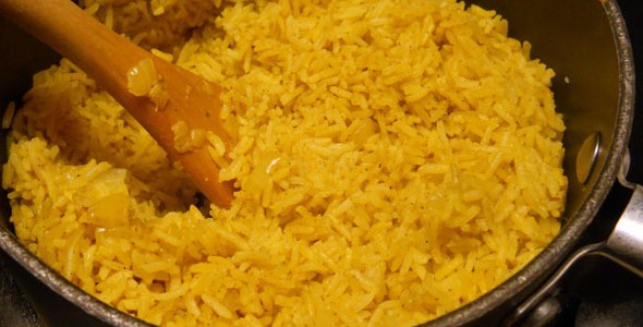 Arroz al curry