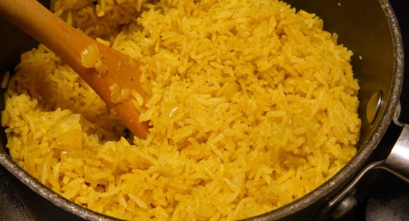 Arroz al curry