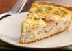 Quiche de bacon y queso