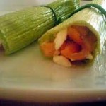 <b>Puerros rellenos con queso de cabra y jamon</b>