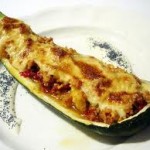 <b>Calabacines rellenos de carne picada</b>