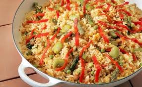 Arroz con verduras