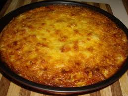 Quiche de puerro y manzana