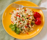 Arroz de verduras al horno