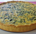 Quiche de pollo y setas