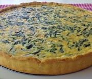 Quiche de pollo y setas